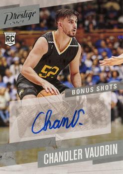 2021 Panini Chronicles Draft Picks - Prestige Bonus Shots Signatures #PBCVA Chandler Vaudrin Front