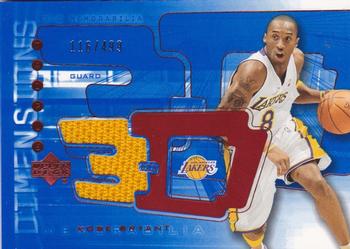 2003-04 Upper Deck Triple Dimensions - 3-D Shooting Shirts #3DS16 Kobe Bryant Front