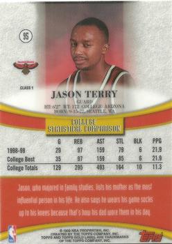 1999-00 Topps Gold Label #95 Jason Terry Back