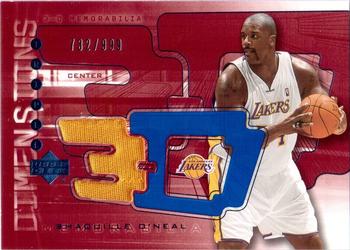 2003-04 Upper Deck Triple Dimensions - 3-D Warmups #3DW9 Shaquille O'Neal Front