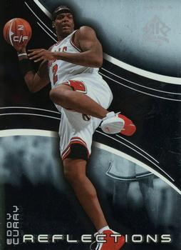 2003-04 Upper Deck Triple Dimensions - Reflections #6 Eddy Curry Front