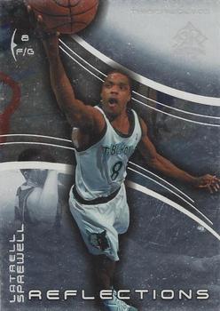 2003-04 Upper Deck Triple Dimensions - Reflections #48 Latrell Sprewell Front