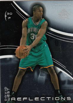 2003-04 Upper Deck Triple Dimensions - Reflections #54 David West Front