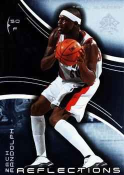 2003-04 Upper Deck Triple Dimensions - Reflections #67 Zach Randolph Front