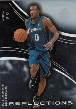 2003-04 Upper Deck Triple Dimensions - Reflections #89 Gilbert Arenas Front