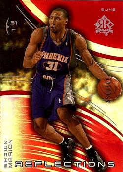 2003-04 Upper Deck Triple Dimensions - Reflections Ruby #65 Shawn Marion Front