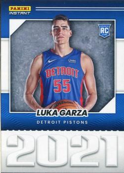2021-22 Panini Instant NBA Year One #YO-37 Luka Garza Front