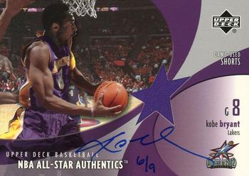 2003-04 Upper Deck Ultimate Collection - Autographed Buybacks #KB-AS Kobe Bryant Front
