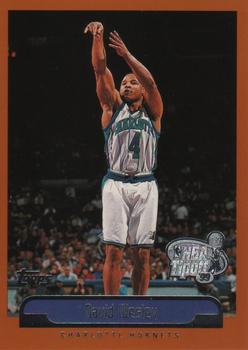 1999-00 Topps Tipoff #45 David Wesley Front
