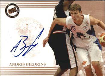2004 Press Pass - Autographs #NNO Andris Biedrins Front