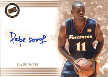 2004 Press Pass - Autographs #NNO Pape Sow Front