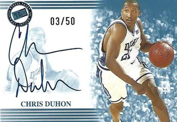 2004 Press Pass - Autographs Blue #10 Chris Duhon Front
