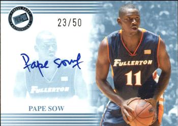 2004 Press Pass - Autographs Blue #31 Pape Sow Front