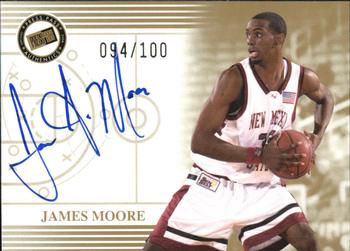2004 Press Pass - Autographs Gold #21 James Moore Front