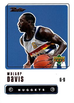 1999-00 Upper Deck Retro #7 Walter Davis Front