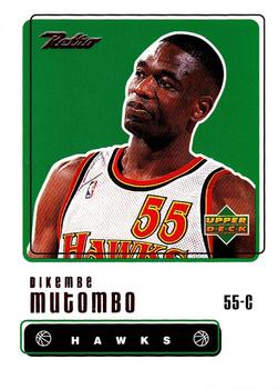 1999-00 Upper Deck Retro #26 Dikembe Mutombo Front
