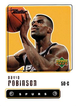 1999-00 Upper Deck Retro #52 David Robinson Front