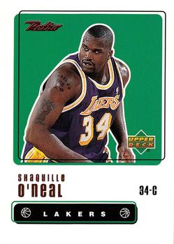 1999-00 Upper Deck Retro #78 Shaquille O'Neal Front