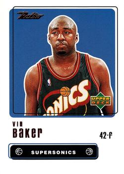 1999-00 Upper Deck Retro #95 Vin Baker Front