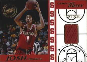 2004 Press Pass - Game-Used Jerseys Gold #GU/JC Josh Childress Front