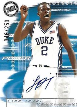 2004 Press Pass - Power Pick Autographs #NNO Luol Deng Front