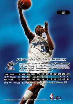 1999-00 Ultra #2 Randell Jackson Back