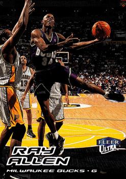 1999-00 Ultra #3 Ray Allen Front