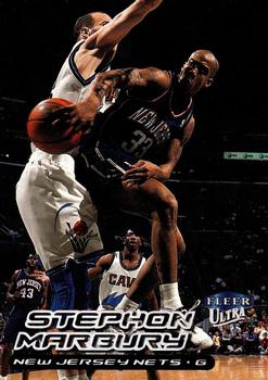 1999-00 Ultra #110 Stephon Marbury Front