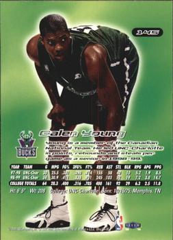 1999-00 Ultra #145 Galen Young Back