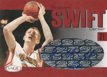 2004 SAGE - Autographs #A31 Robert Swift Front