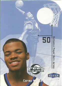 1999-00 Ultra - Feel the Game #10 FG Corey Maggette Front