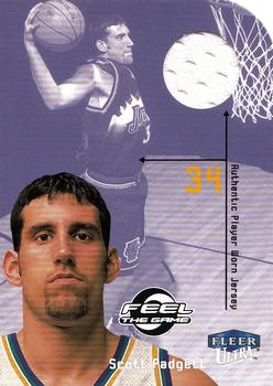 1999-00 Ultra - Feel the Game #14 FG Scott Padgett Front