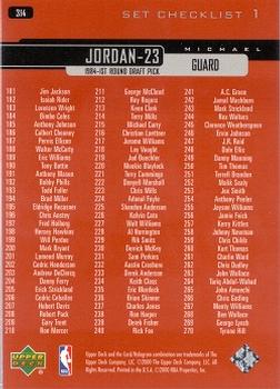1999-00 Upper Deck #314 Michael Jordan Back