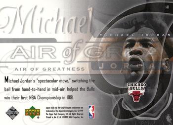 1999-00 Upper Deck #141 Michael Jordan Back