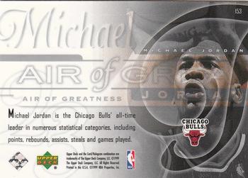 1999-00 Upper Deck #153 Michael Jordan Back
