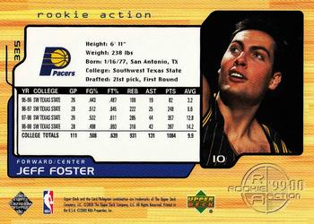 1999-00 Upper Deck #335 Jeff Foster Back