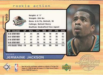1999-00 Upper Deck #350 Jermaine Jackson Back