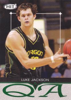 2004 SAGE HIT - Q&A #Q33 Luke Jackson Front