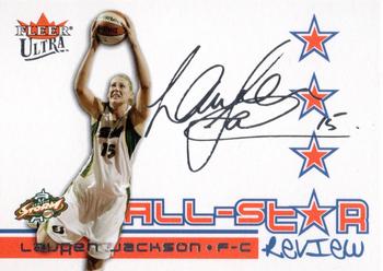 2004 Ultra WNBA - All-Star Review #1 ASR Lauren Jackson Front