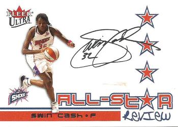 2004 Ultra WNBA - All-Star Review #7 ASR Swin Cash Front
