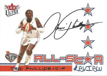 2004 Ultra WNBA - All-Star Review #8 ASR Tari Phillips Front