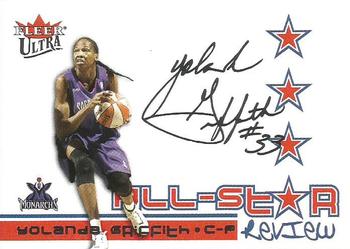 2004 Ultra WNBA - All-Star Review #11 ASR Yolanda Griffith Front