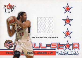 2004 Ultra WNBA - All-Star Review Jerseys #ASM-NW Natalie Williams Front