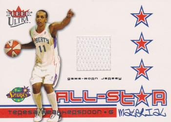 2004 Ultra WNBA - All-Star Review Jerseys #ASM-TW Teresa Weatherspoon Front