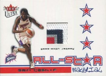 2004 Ultra WNBA - All-Star Review Patches #ASM-SC Swin Cash Front