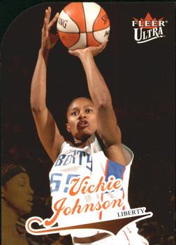 2004 Ultra WNBA - Gold Medallion #9 Vickie Johnson Front