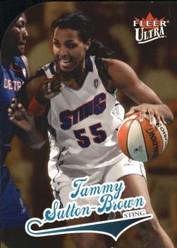 2004 Ultra WNBA - Gold Medallion #21 Tammy Sutton-Brown Front