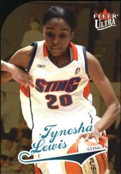 2004 Ultra WNBA - Gold Medallion #24 Tynesha Lewis Front