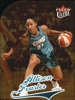 2004 Ultra WNBA - Gold Medallion #59 Allison Feaster Front