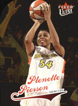 2004 Ultra WNBA - Gold Medallion #60 Plenette Pierson Front